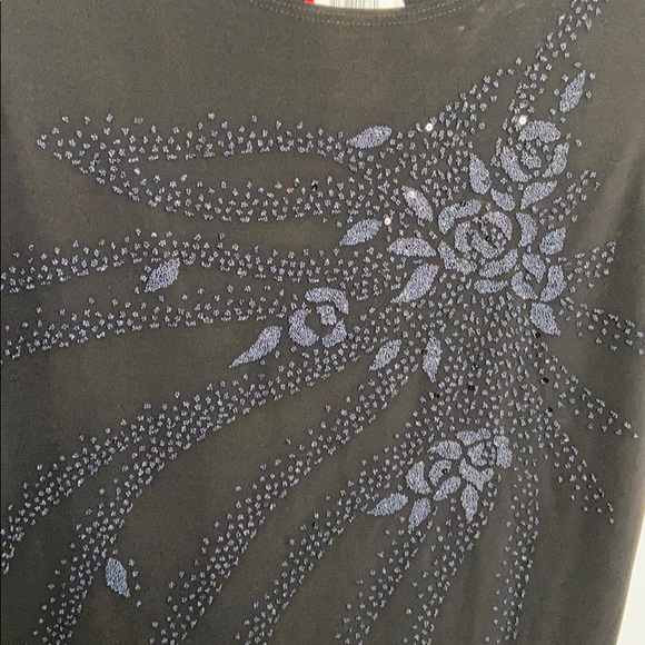 Bleeker & McDougal Black Lightweight Blouse size M - Picture 4 of 14